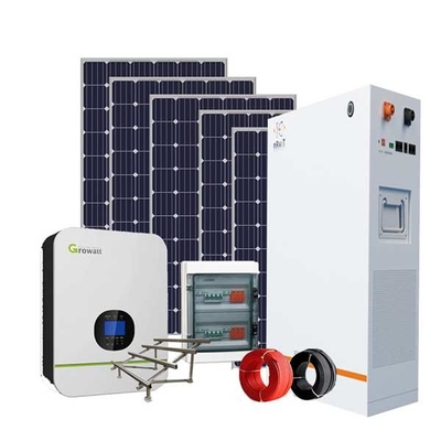 Woon het Zonnepaneelsysteem van MPPT 48V/12kw-het Systeem van de Dak Zonnemacht