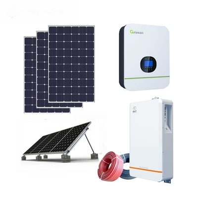 Huis 5kw Zonne van Netsysteem 86Kg NRuiT Powerporter
