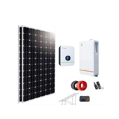 Huishouden 10 15Kwh-de Tribune Alleen PV van het Zonnepaneelsysteem 230VAC 60HZ Systeem