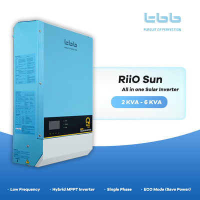 TBB van van de Zon3kva Mppt Omschakelaars van RiiO van de Netomschakelaar de Zonneefficiency Maximum 91%