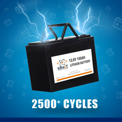 1280Wh Pak Expertpower Directe 12v 100ah Lifepo4 van de 12 Volt het Zonnebatterij