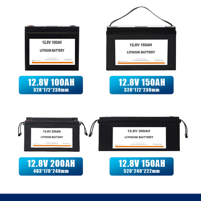 1280Wh Pak Expertpower Directe 12v 100ah Lifepo4 van de 12 Volt het Zonnebatterij