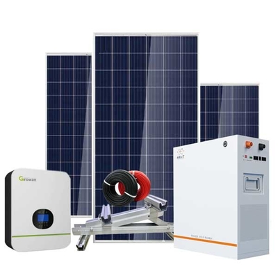 5kW zonne van Netsysteem 48V 100ah voor de Opslag van de Huishoudenduurzame energie