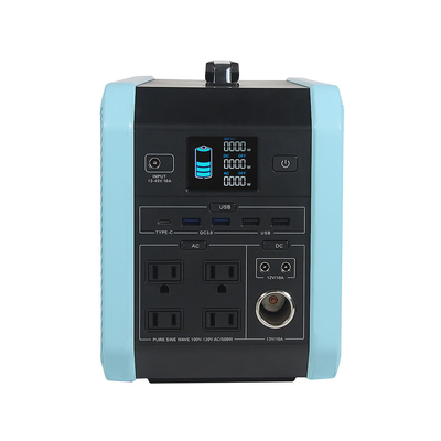 220V de zonne Draagbare Systeem het Kamperen 720Wh Batterij van het Voeding720w Lithium