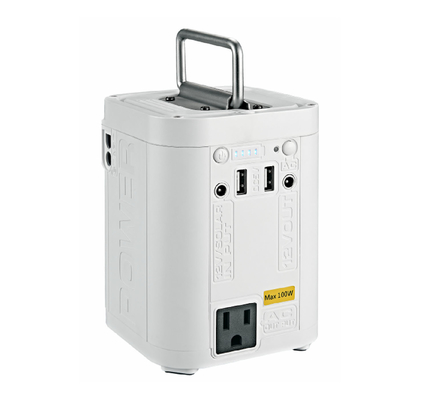Voeding 99Wh UN38.3 van Rechargeble van het 100 Watts de Zonne Draagbare Systeem