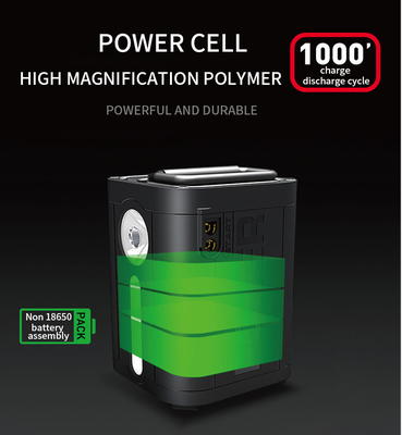 het Zonne Draagbaar Systeem van 99Wh 500A/100W-Huiszonnestelsel