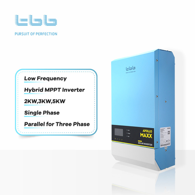 APOLLO MAXX Hybrid Solar Inverter 24V 48V 3kw 5kw 7kw 6kw 8kw met MPPT-Drijvers