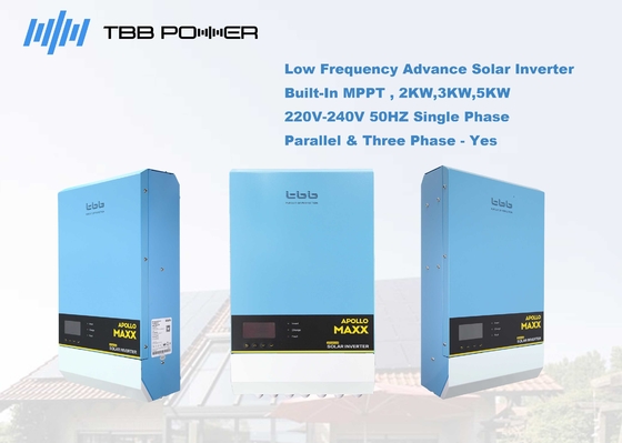 De Hybride Zonneomschakelaar 5KW 24V 2KW 3KW 48V 5KW van TBB Apollo Maxx Arrival 90A MPPT