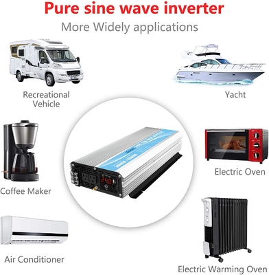 DC24V de zuivere Hybride Zonneomschakelaar 3000W MSDS UN38.3 van de Sinusgolf