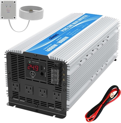 De Golfomschakelaar 1.5Amps van de Giandel4000w 24V Zuivere Sinus met Vier AC Afzet