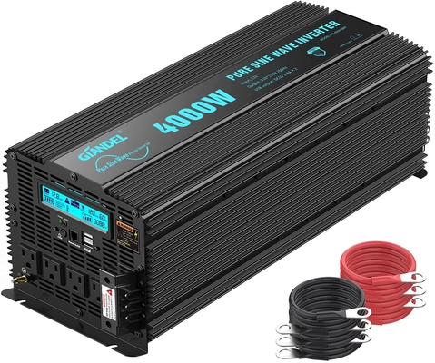 DC24V hybride Zonne van de de Sinusgolf van Omschakelaarsgiandel 4000W Op zwaar werk berekende Zuivere de Machtsomschakelaar
